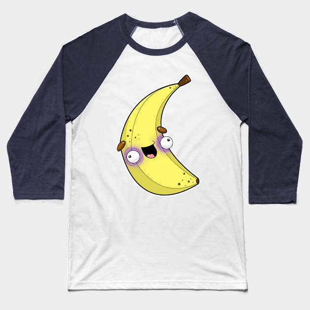 Creepies - Banana Baseball T-Shirt by Creepies